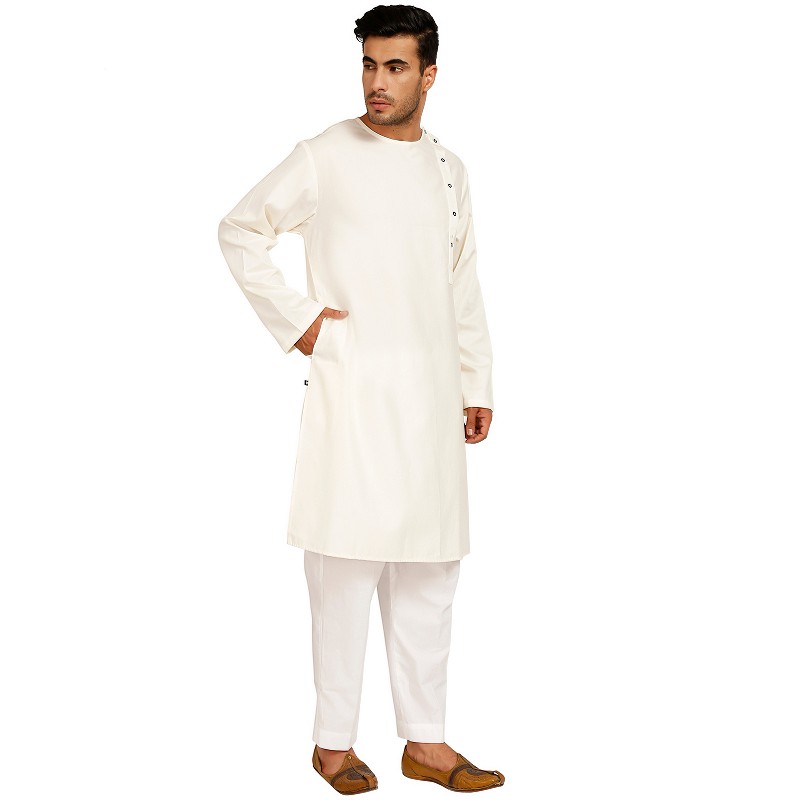Kurta pajama round 2025 neck